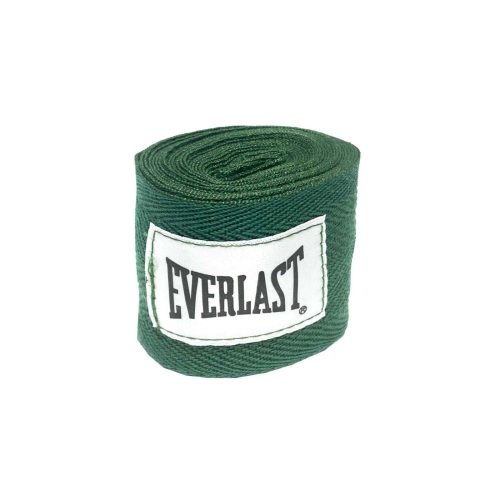 green Everlast 108in Classic Hand Wraps | SportsPower