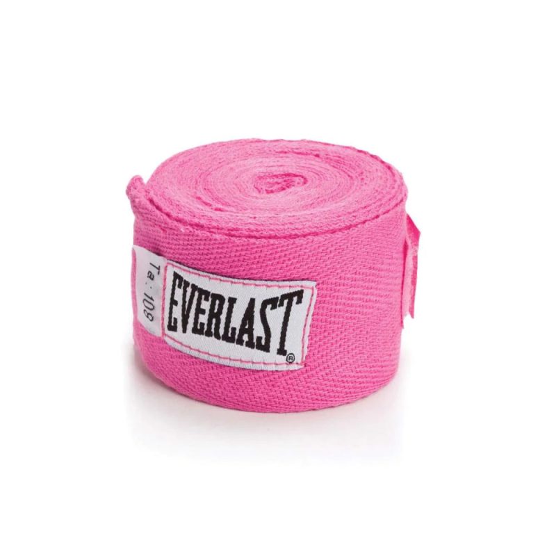 Pink Everlast 108in Classic Hand Wraps | SportsPower