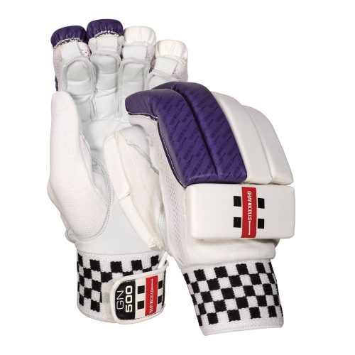 Purple, Gray-Nicolls Gn 500 Batting Gloves Img 1 | SportsPower