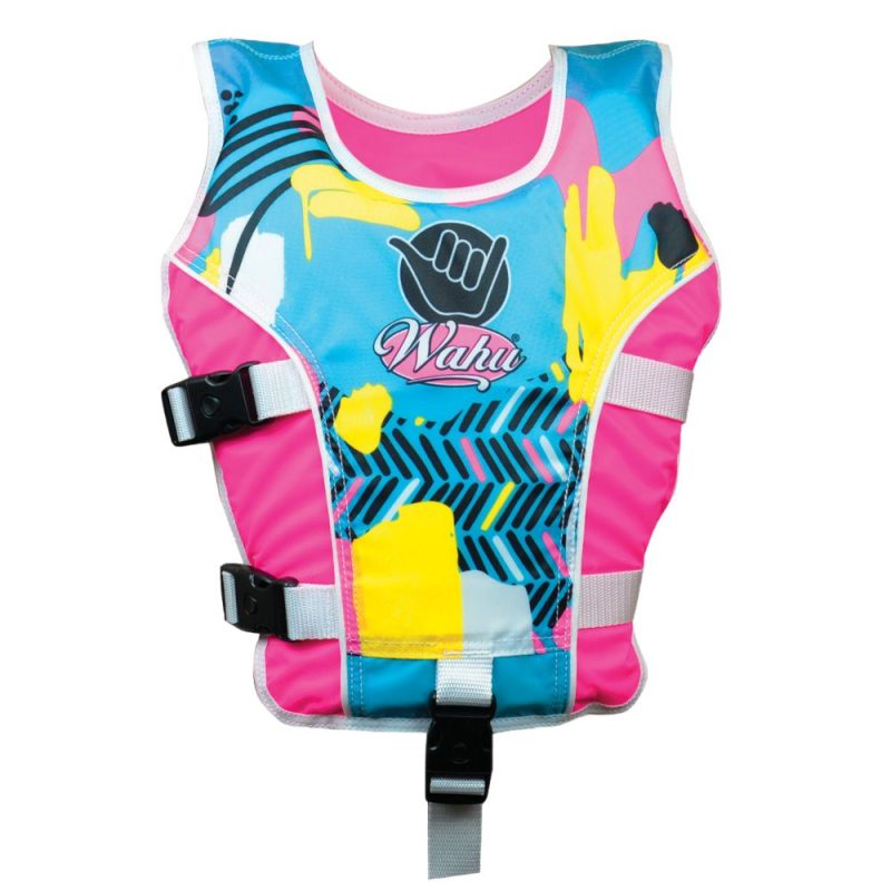 Pink, Wahu Kids' Swim Vest | SportsPower