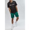 Black, Champion Script Short Sleeve Men's Tee | SportsPower