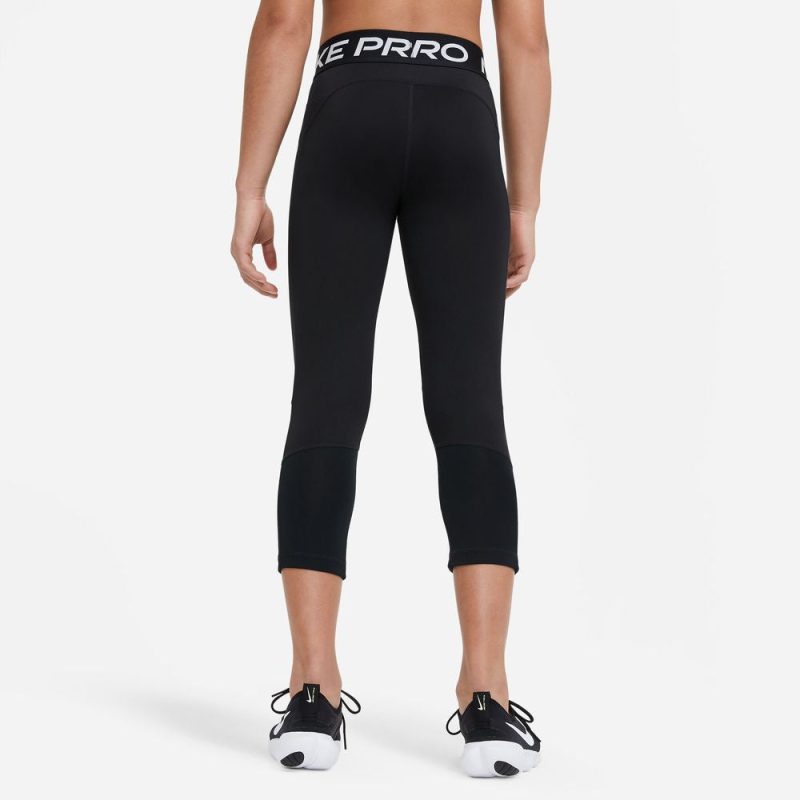 DA1026 010 NikeProCapriGirls Leggings 1