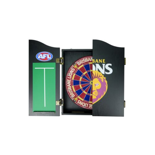 Lions, Afl Dartboard And Cabinet Set Img 5 | SportsPower