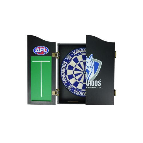 Kangaroos, Afl Dartboard And Cabinet Set Img 18 | SportsPower