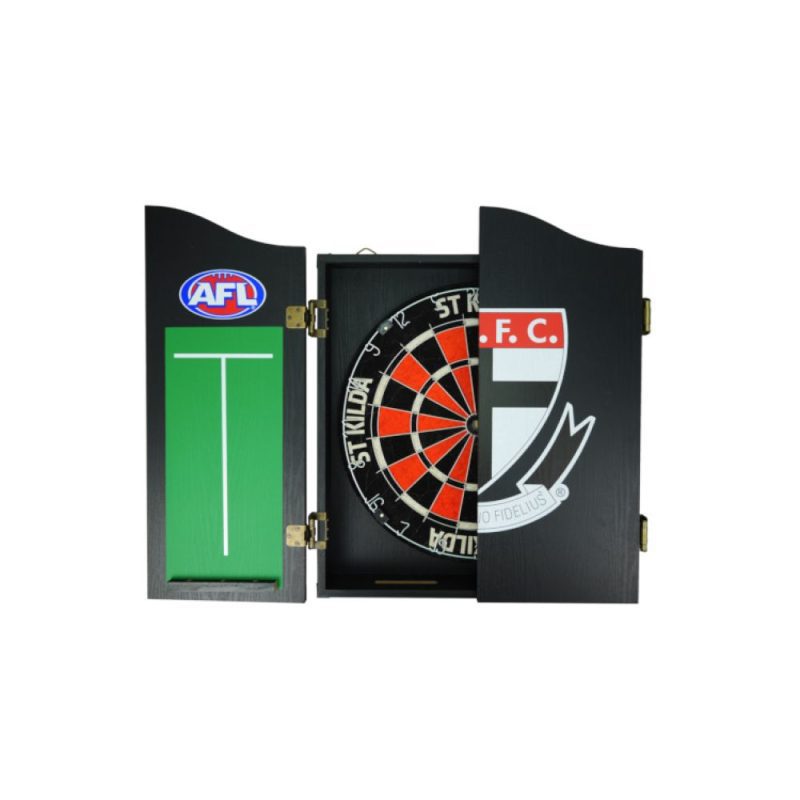 Saints, Afl Dartboard And Cabinet Set Img 20 | SportsPower