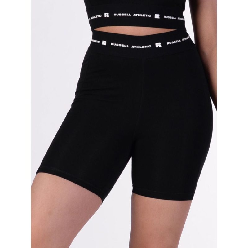 DWRLZ094 black RussellAthleticEagleRWomen sBikeShorts 1