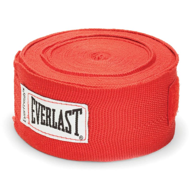 Red Everlast 180in Hand Wraps | SportsPower