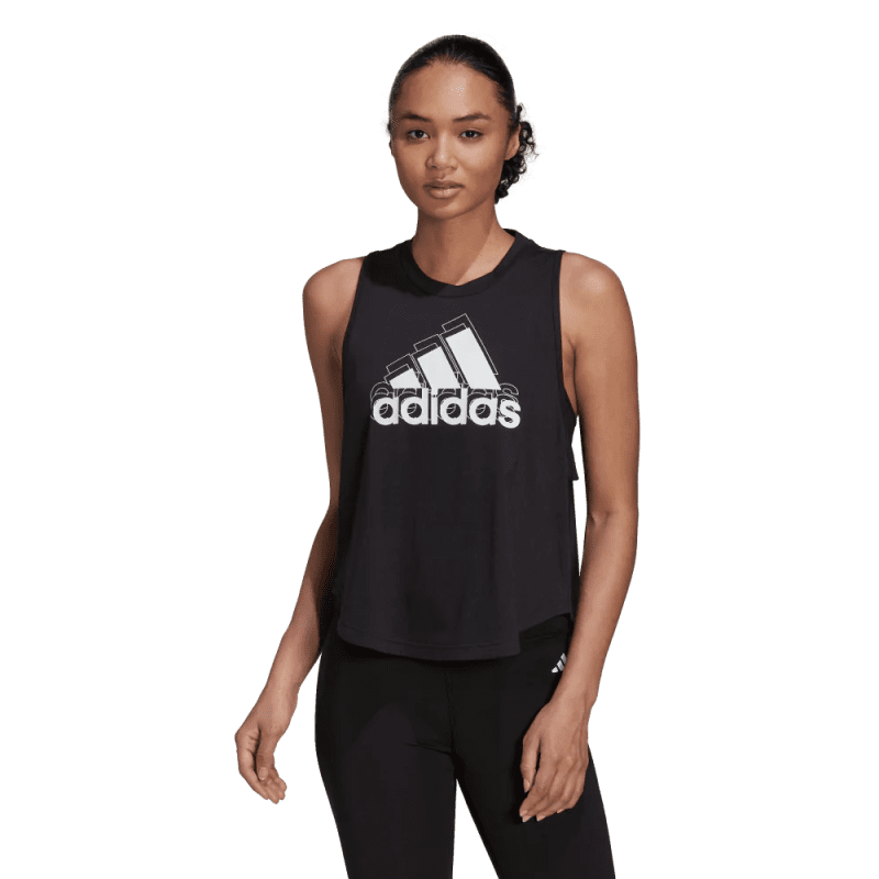 HD6281 adidasMadeForTrainingLogoGraphicWomen sRacerbackTank 4