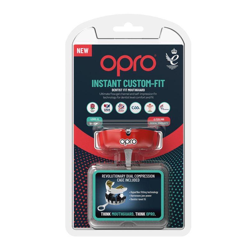 Opro 20Instant 20Custom 20Fit 20Mouthguard OP1025200 Red Red web003