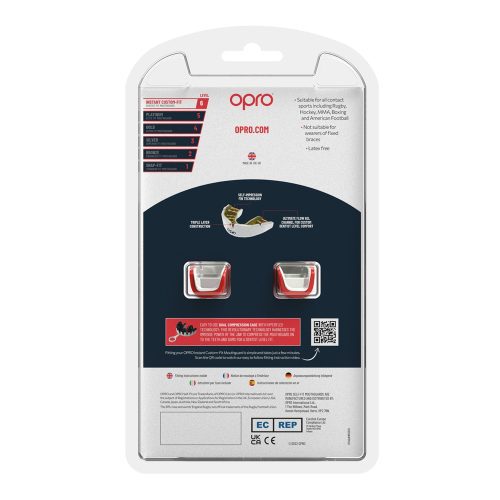 Opro 20Instant 20Custom 20Fit 20Mouthguard OP1025200 Red Red web004