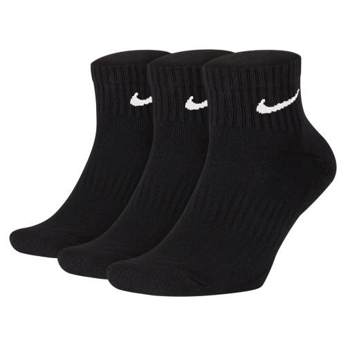 Nike Everyday Cushioned Socks, Black-White Image 2 - SportsPower