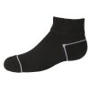 Black, Sportspower Quarter Cut Socks 3pk Img 3 | SportsPower