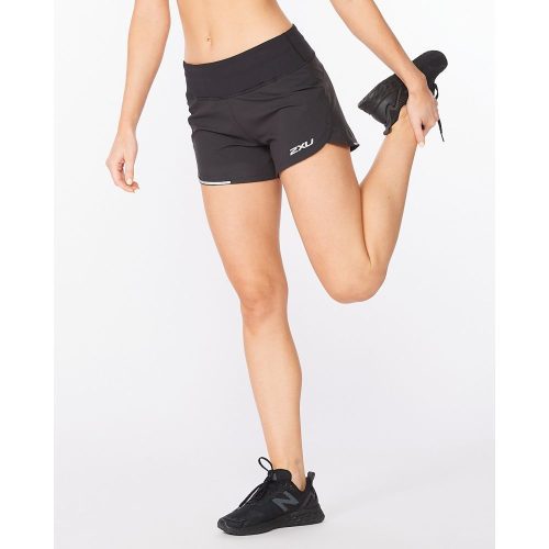 WR6534b BLK SRF 2XUAero4InchWomen sShorts 4