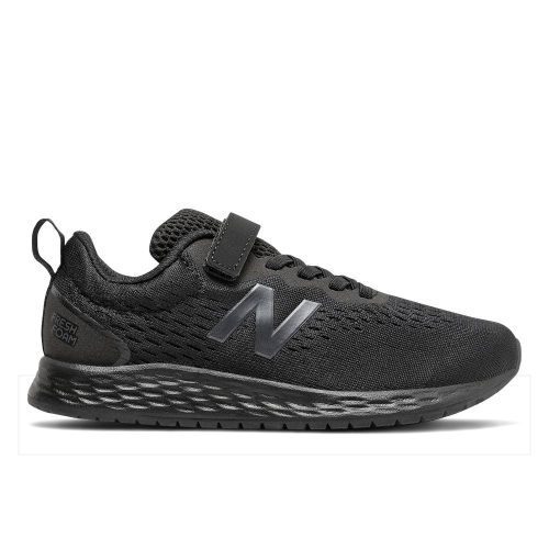 Black, New Balance Arishi (Velcro) Kids' Running Shoes Img 3 | SportsPower